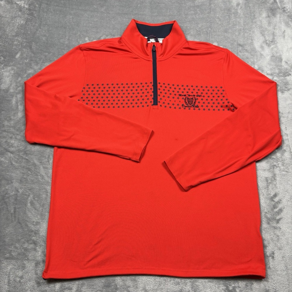 PUMA Volition America Mark Twain Golf Course Donald Ross 1/4 Zip Large